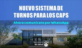 SALUD: NUEVO SISTEMA DE TURNOS PARA LOS CAPS